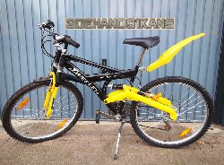 mauntainbike 26 inch geel / zwart
